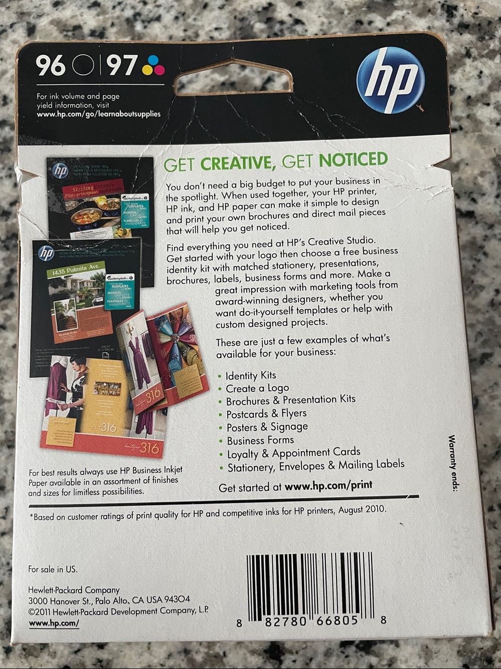 hp Black & TriColor Ink - Picture 5 of 6